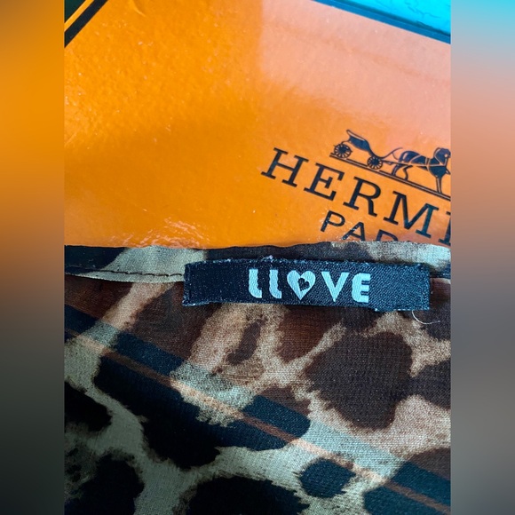 Classic LEOPARD Print Sheer Beach Bathing suit Cover up Shrug π€π€π€π - Picture 6 of 6